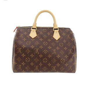 LOUIS VUITTON M95182 Speedy 30 Monogram Perfot Handbag Brown Women's